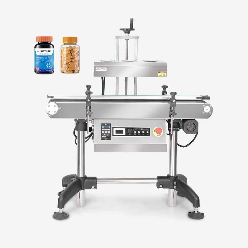 Hochleistungsfähige kontinuierliche vertikale automatische Induktionsdichtmaschine für Getränkedosenfässer Fässer Aluminiumfolie Flaschenkappe Ausrüstung