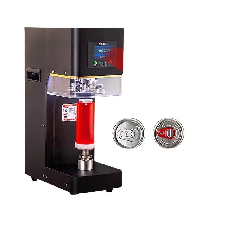 Bubble Tea Can Sealing Machine - Automatischer PET/Soda Can Seamer für Milch-Tee-Läden, Saft- und Kaffeepakete