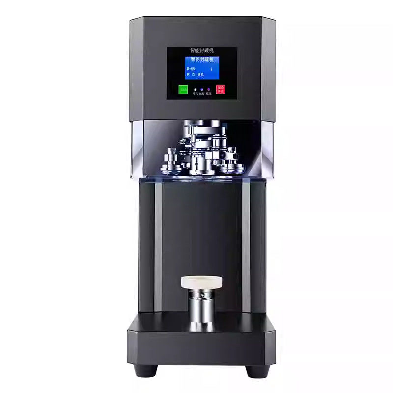 Bubble Tea Can Sealing Machine - Automatischer PET/Soda Can Seamer für Milch-Tee-Läden, Saft- und Kaffeepakete