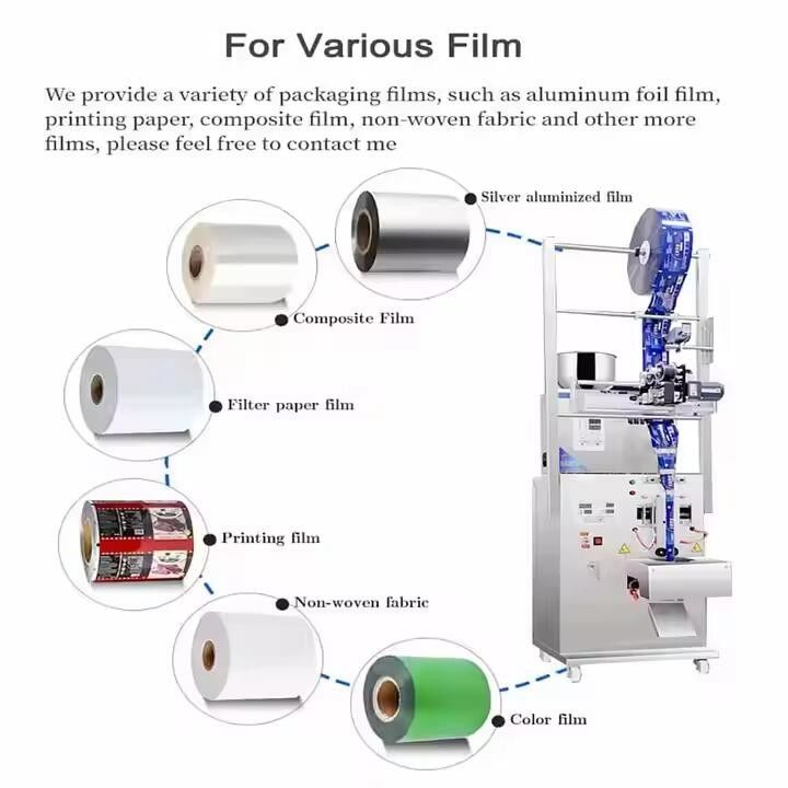 Fabrikpreis Teepulverververpackungsmaschine Zucker Salz Kaffee-Stick Taschenverpackungsmaschine mit Heißstempel-Coder