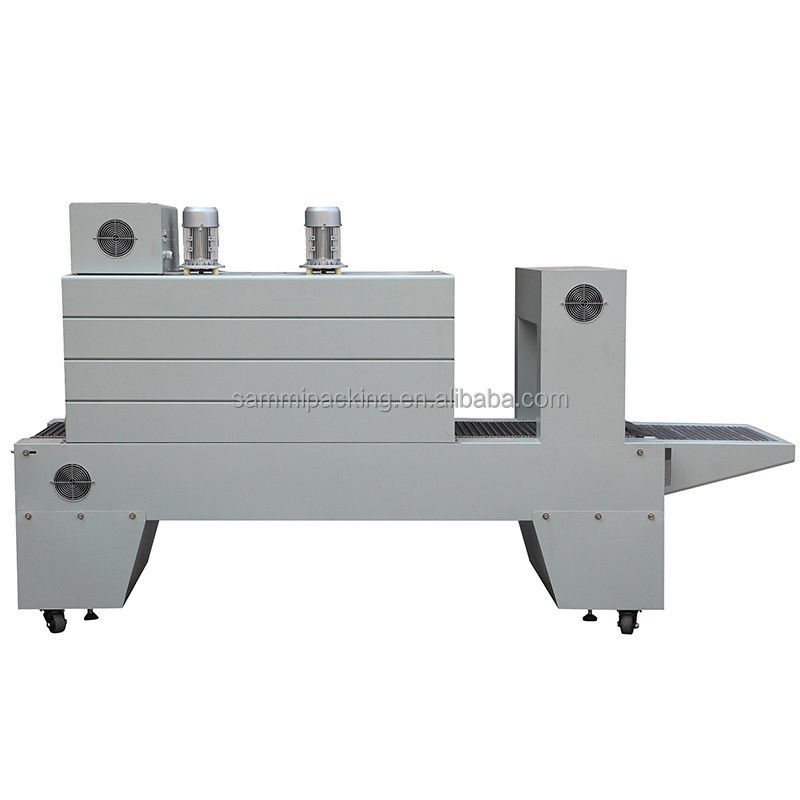 BZJ5038B Halbautomatischer Hülsenverpacker und BSE5040A Kunststoff PE Folien-Heißluft-Schrumpfverpackungsmaschine