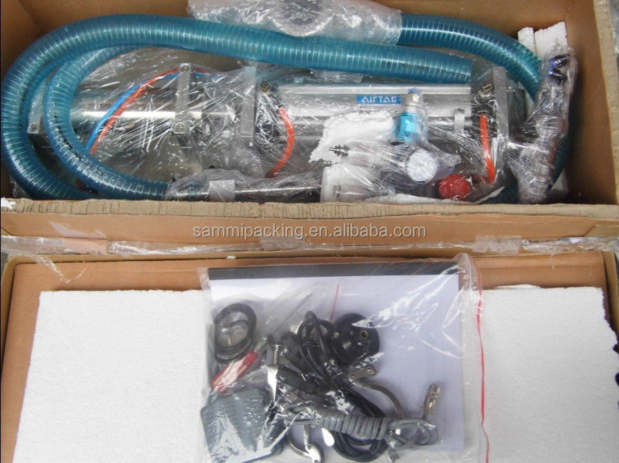 100-1000ml Horizontale Selbstansaugende Abfüllmaschine, Tischmanuelle Kolben-Flüssigkeitsfüller