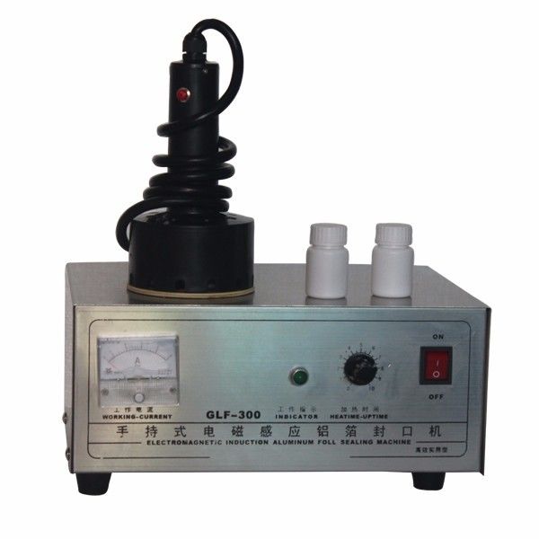 Neuer Typ GLF-300 Induktionsversiegelungsmaschine für Aluminiumfolie, Plastik-Schraub-Drahtversiegelung, tragbare runde Flaschenversiegelung
