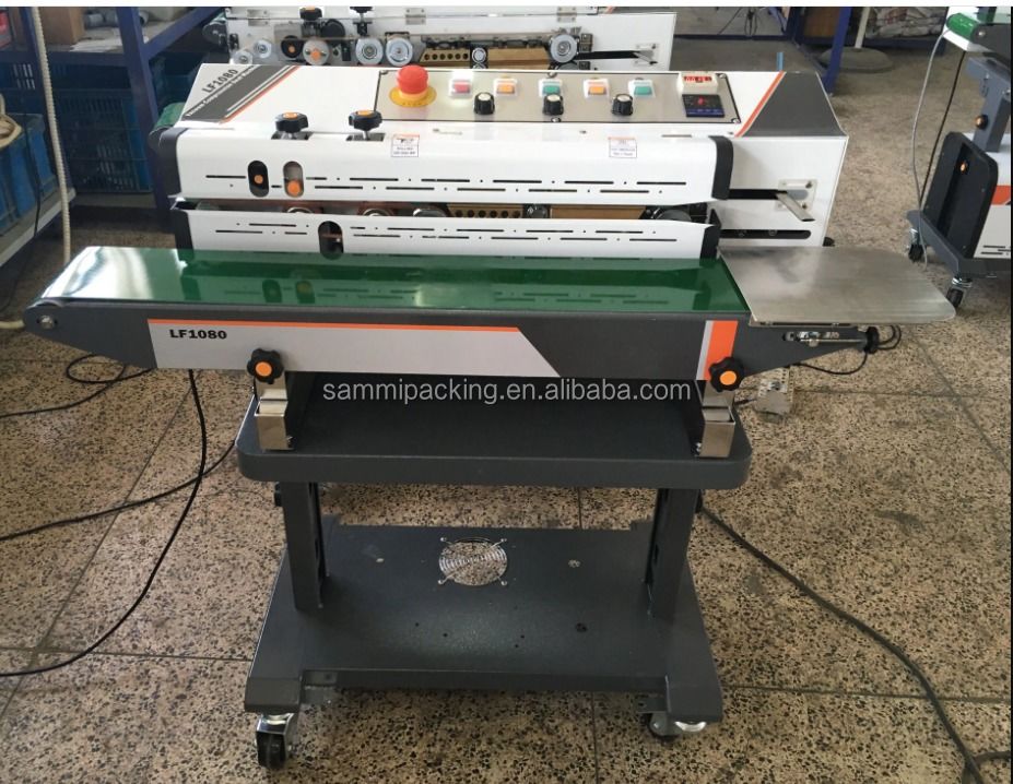 Fabrikdirektverkauf LF1080 Automatische kontinuierliche Vakuumversiegelungsmaschine mit Stickstoffgasfüllung und Spülversiegelungsmaschine