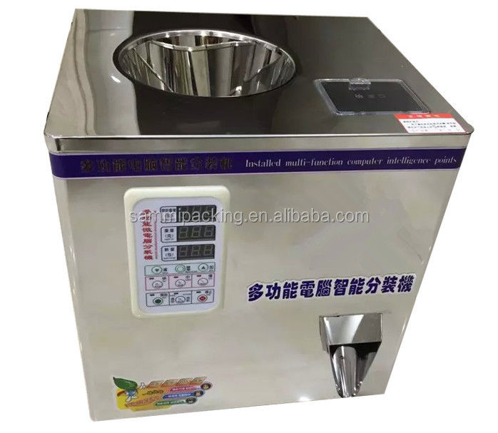 Tischtyp-Mikrocomputer-Drehkolben-Quantitativ-Abfüllmaschine für große Granulate