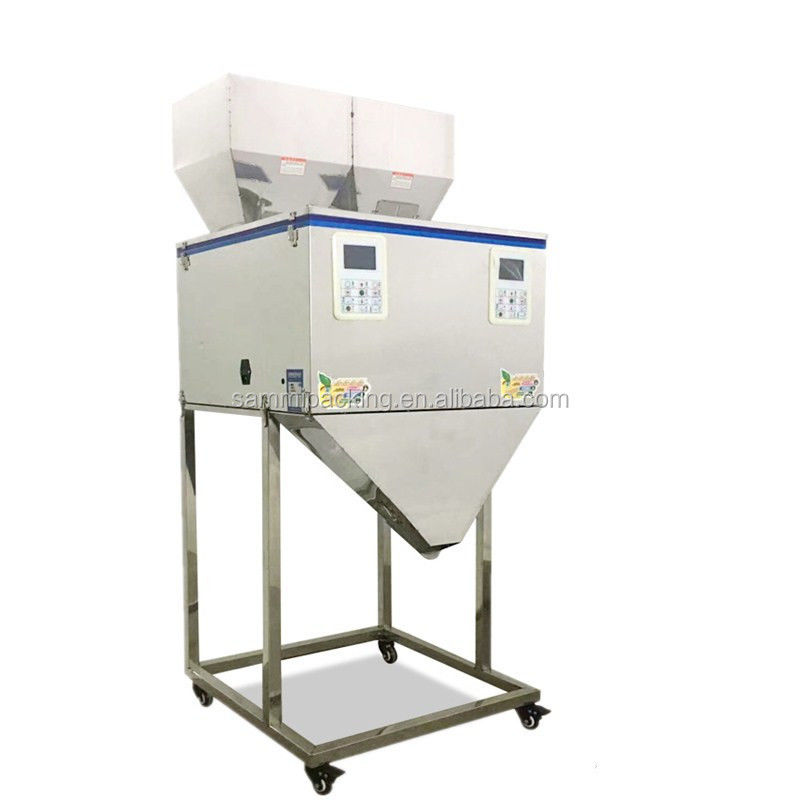 Hochwertige 50-5000g Pulverfüllmaschine Automatische Partikel Tee Getreide Nüsse Verpackung Wiegefüller Verpackungsmaschinen
