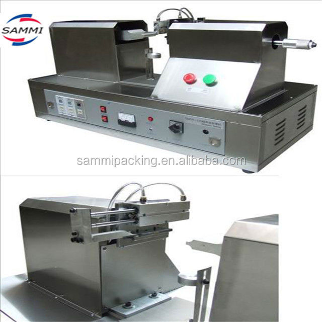 Halbautomatische manuelle Ultraschall-Kosmetik-Paste Zahnpasta Kunststoff-Weichrohr-Dichtungsmaschine Dichtungsmaschine