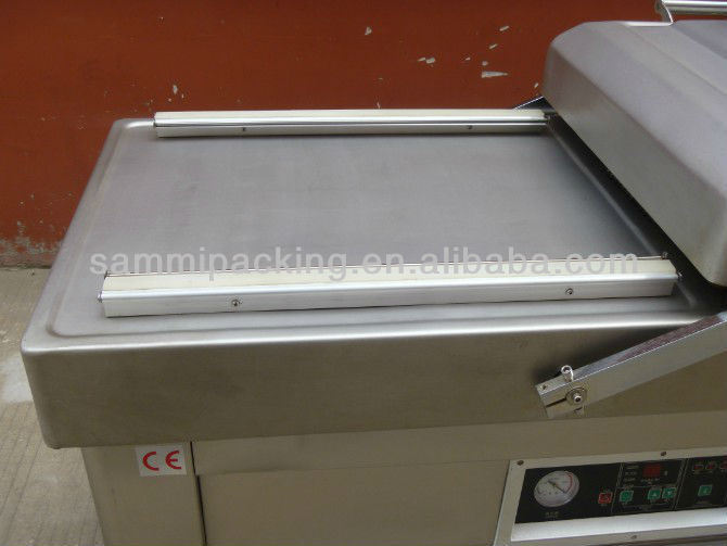 Multifunktionelle Doppelkammer Vakuumverpackungsmaschine für Rindfleisch Speck Huhn Tofu Erdnuss Meeresfrüchte