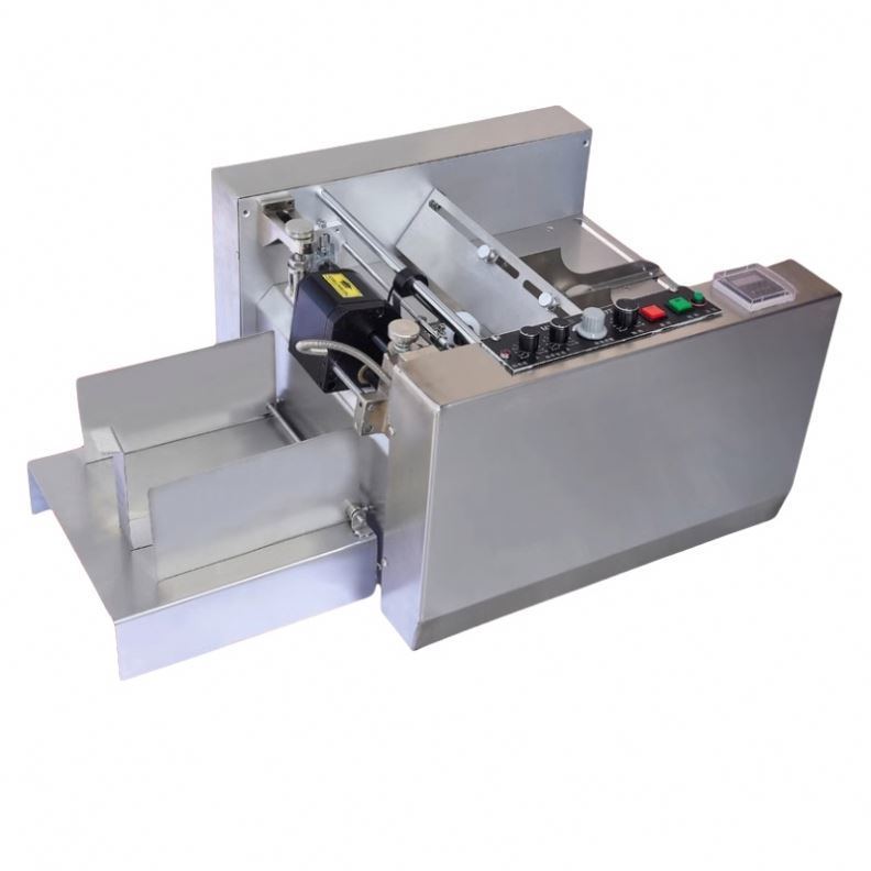 MY-300 Schreibtisch-Codierung Druckausrüstung Datumsstempelmaschine Automatische Edelstahlmaschine