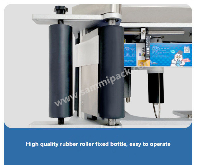 MT-50 Semi-automatischer Rundflaschen-Etikettierer, Etikettiermaschine für Dosen und Getränkeflaschen