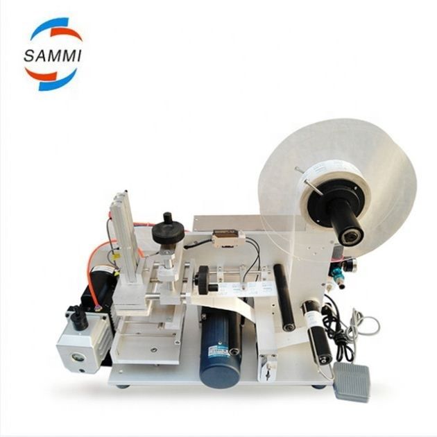 Hochleistungsmaschine für das Etikettieren von flachen Flaschen mit elektrischer Maschine für das Etikettieren von flachen Flaschen mit niedrigen Kosten