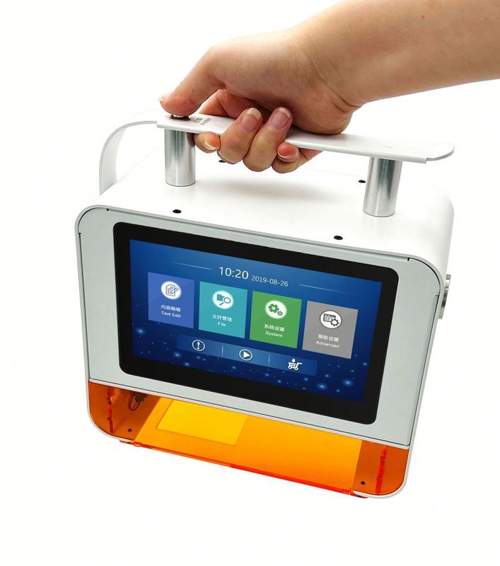 Garantie 100% gute Qualität Portable Desktop Datum Logo Code UV Laser Drucker Faser Laser Markierungsmaschine