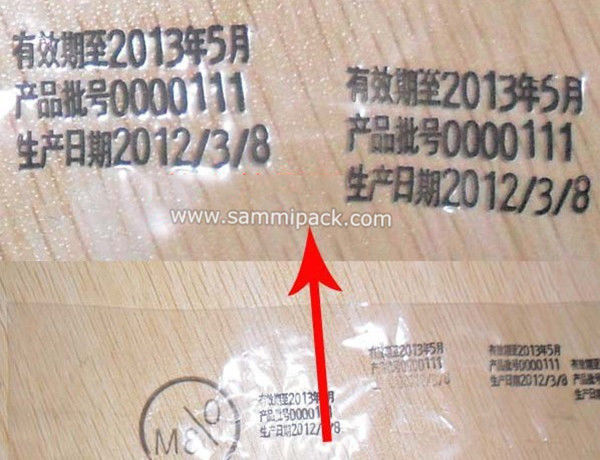 MY-380F Hochgeschwindigkeits-Automatischer Farbwalzen-Codierer für Datums-/Chargen-/Losnummerndruck auf Etiketten, Plastiktüten & Folienverpackungen