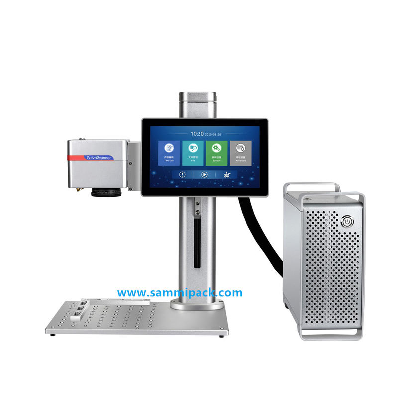 Industrielle Laserbeschriftungsmaschine für Hochgeschwindigkeits-Produktion Laser-Inkjet-Drucker für Flaschen