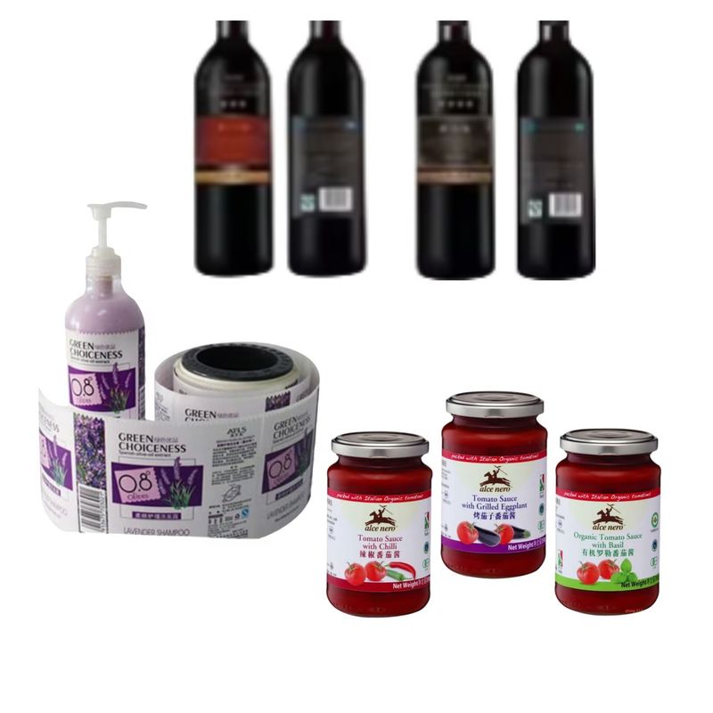 Hochwertige Doppelseitige Etikettiermaschine, Tischplatten-Etiketten-Applikator für runden Tank/Flasche mit Zählfunktion