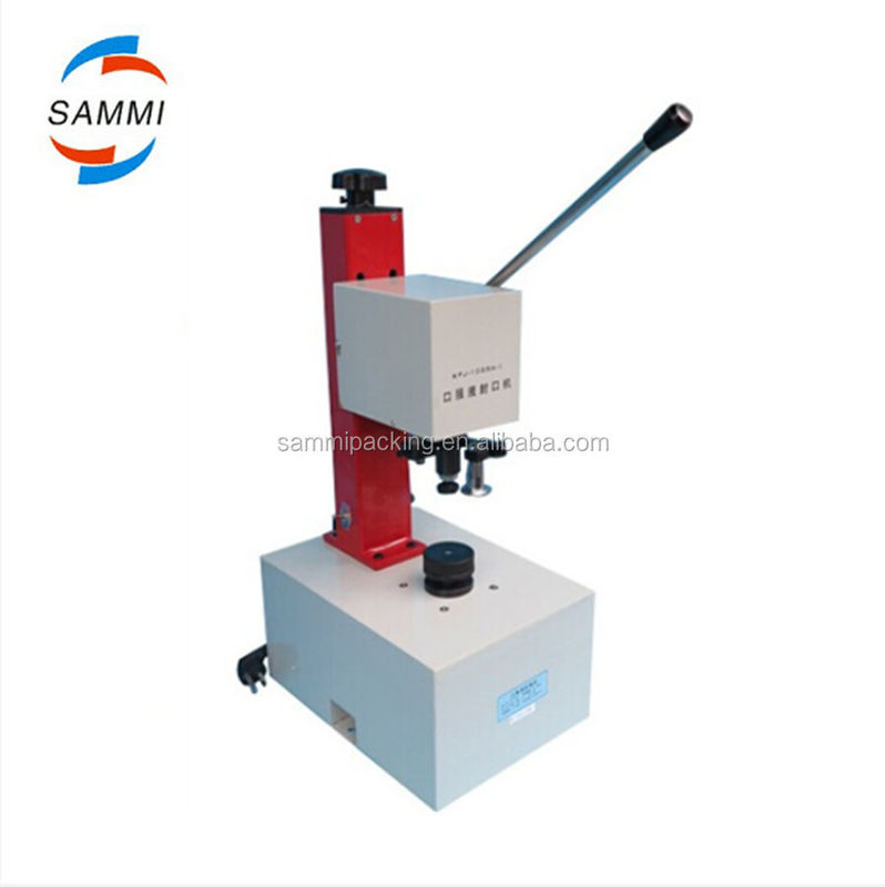 Manuelle Deckelmaschine für Flaschen mit oraler Flüssigkeit, Durchstechflaschen, Penicillinflaschen, Antibiotikaflaschen