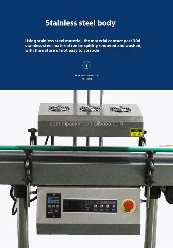 Aluminiumfolie-Wärmeinduktionsversiegelungsmaschine Kappe Induktionsversiegelung für Flaschen Dosen für Getränkeverpackungsmaschinen