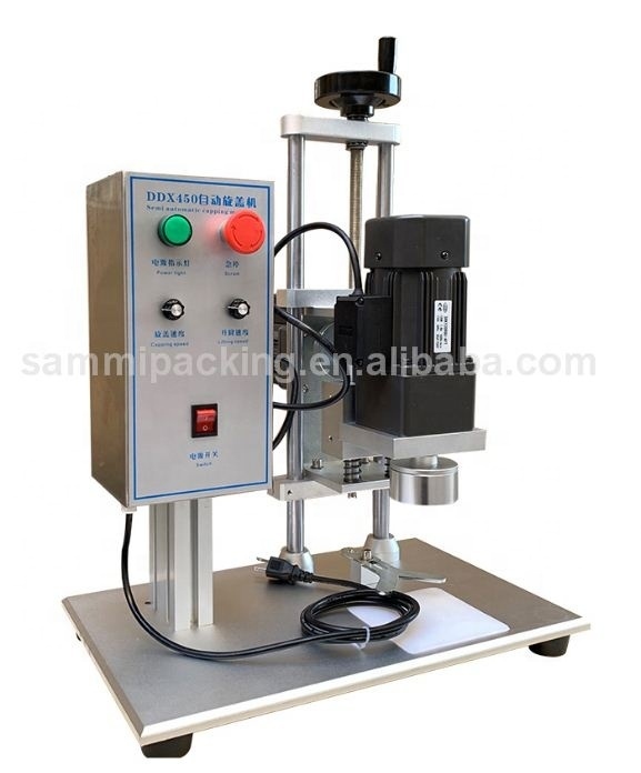Bester Preis Desktop Elektrische Verschließmaschine DDX-450 Glas- & Kunststoffflaschenverschließer für Getränkeanwendungen