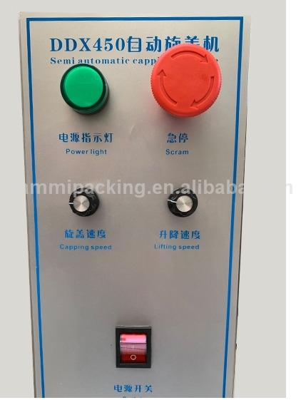 Bester Preis Desktop Elektrische Verschließmaschine DDX-450 Glas- & Kunststoffflaschenverschließer für Getränkeanwendungen
