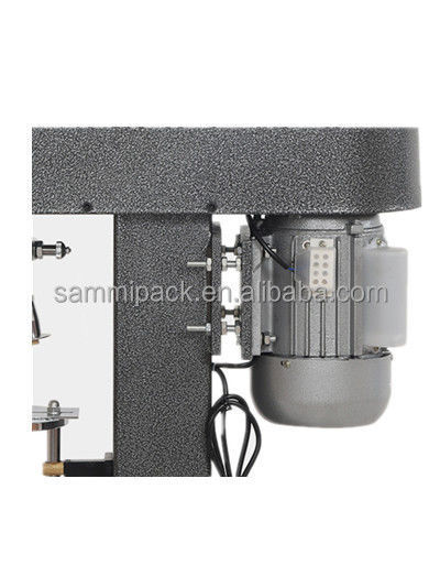 Semi-automatische Einzelkopf-ROPP-Aluminiumverschluss-Spirituosen-Glaswein-Flaschen-Schraubverschluss-Verschließmaschine