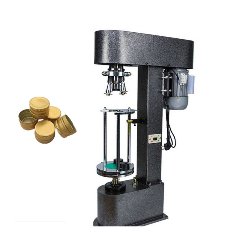 Hochwertige, kostengünstige halbautomatische ROPP-Kappenmaschine Aluminiumkappen für Getränkedosen für Weinflaschen-Werkpreis