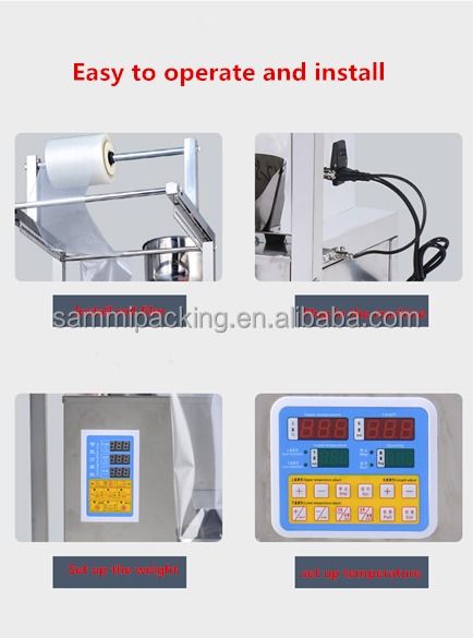 Bester Preis Vollautomatische Snack-Popcorn-Chin-Chips-Nussmehl-Multifunktions-Verpackungsmaschine