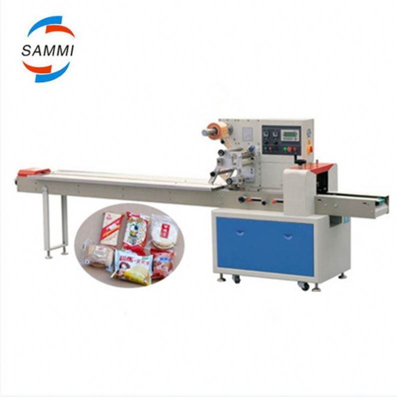 Vollautomatische horizontale Verpackungsfluss-Satz-Verpackungsmaschine-Eiscreme Lolly Popsicle Packaging Machine
