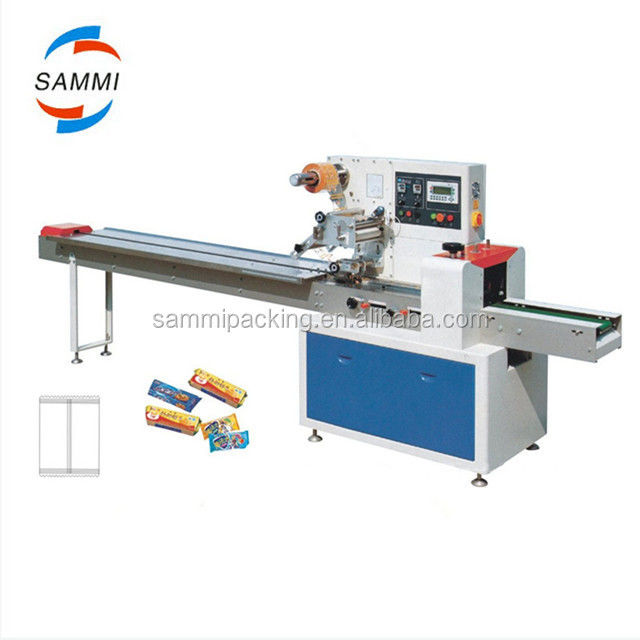 Multifunktionale horizontale Kissenverpackungsmaschine Kekse Schokoladenstange Getränke Hauptfunktion Form Fülldichtungsmaschine