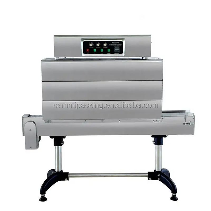 Warm verkaufte kleine automatische Plastikflasche Pvc Wärme thermische Schrumpfung Film Tunnel Hülle Etikettierung Verpackung Maschine