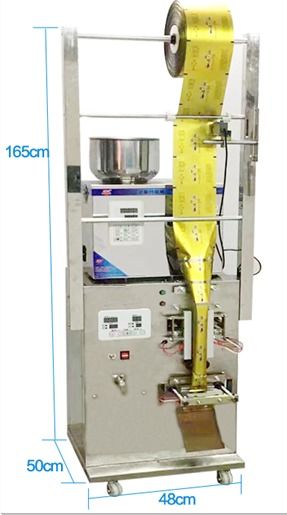 Multifunktionale automatische vertikale Verpackungsmaschine für Gemüse, Salat, Bohnen, Getreide, Zucker und Gewürze für kleine Unternehmen