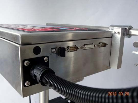 Hochwertige, kontinuierliche Tintenstrahl-Codierer/ Haltbarkeitsdatum-Drucker mit hochauflösendem Tintenstrahldrucker