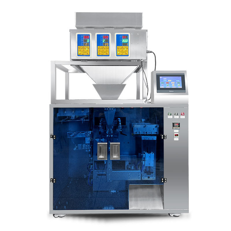 Vollautomatische elektrische Lebensmittelmaschine für Beutel, Granulat, Saatgut, Tee, Nüsse, Futter, quantitative Zipper-Beutel für vorgefertigte Beutel aus Kunststoff