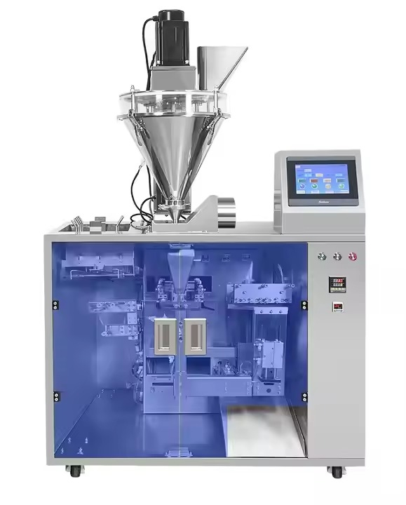 Neuestes 15% Energiespar-4-in-1-Gummibärchen-/Nüsse-/Trockenfrüchte-Verpackungssystem mit automatischer Zipperbeutel-Entnahme, einfache Bedienung