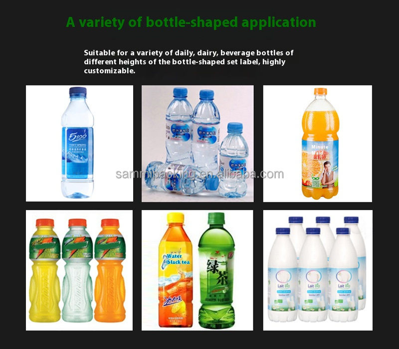 Warmverkauf Dampferzeuger eingebaute Dampfschrumpf-Tunnelmaschine für Flaschen Fabrik Großhandelspreis