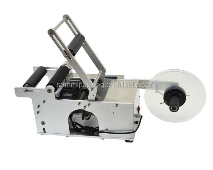 MT50 Semi-automatische Rundflaschen-Etikettiermaschine, Halbautomatischer Etikettierer, Halbautomatische Etikettiermaschine