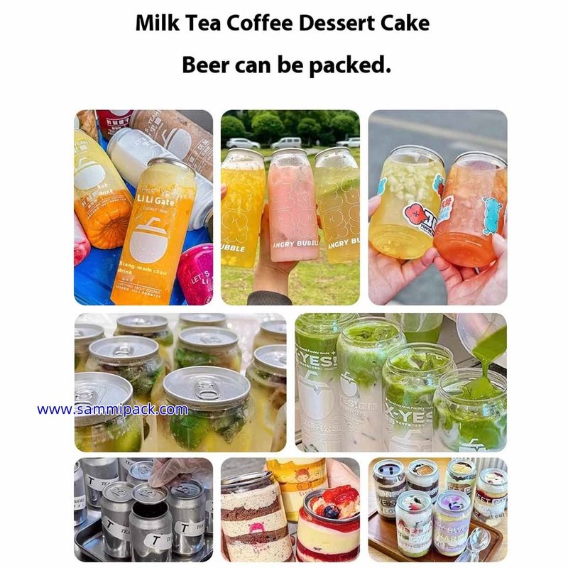 Neu auf Lager Boba Tea Soda Bierdosen-Verschließmaschine Automatische elektrische PET-Flaschen-Verschließmaschine Sofort lieferbar