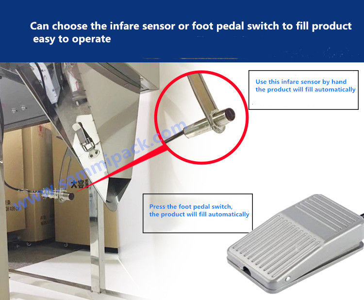 5KG Kleine Pulverfüllmaschine Pulver Wiegefüller Spender Schnecke für Milch/ Kaffee /Mehl Protein