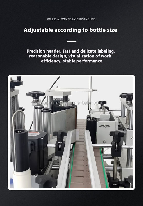 2025 Neue Hochpräzise Elektrische Automatische Etikettiermaschine, Tischmodell Selbstklebe-Etikettierer für Rundflaschen & Dosen