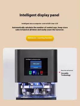 2025 Bestseller Hochgeschwindigkeits 3S-Dosenversiegelungsmaschine, Intelligenter Doseversiegeler für Soda/Saft/Kaffee/Tunadosen, Großhandelspreis