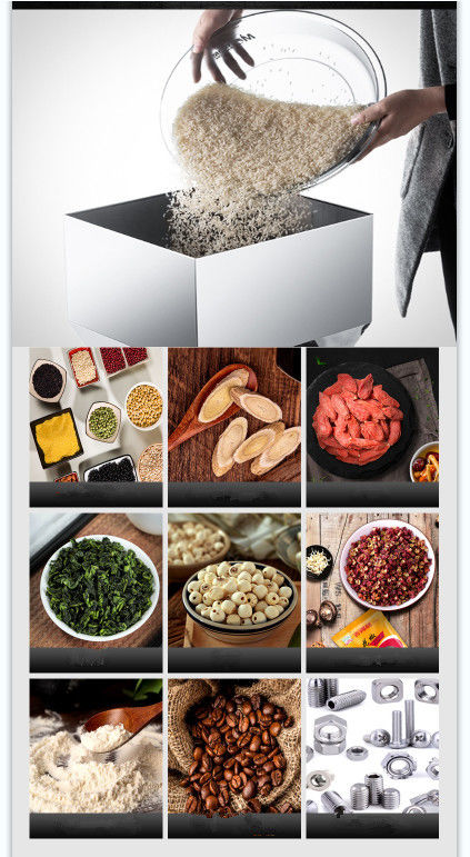 Neueste 100-2500g Großraum-Tee-Abfüllmaschine Pulverfüller halbautomatische Waagemaschine