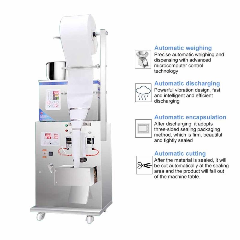 Billiger Preis 1-5g Stick Zucker Kaffee Pulver Verpackungsmaschine Kleine automatische Verpackungsmaschine für Pulvergranulat mit CE