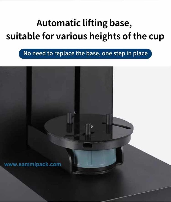 Elektrisch angetriebene Touchscreen-PET-Dosenversiegelungsmaschine Intelligente Saft-Soda-Dosenversiegelungsmaschine für die Getränke- und Lebensmittelindustrie