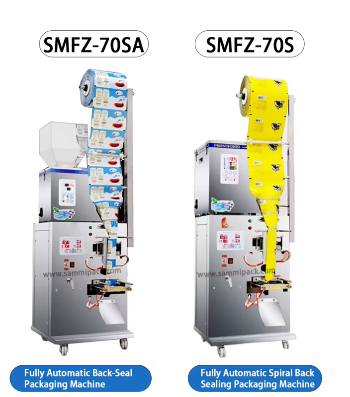 Heiß verkaufende, einfach zu bedienende, einstellbare automatische 3-Seiten-Siegel-Teebeutel-, Kaffee-, Zuckerstangen-Verpackungsmaschine