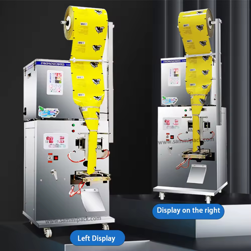 Heiß verkaufende, einfach zu bedienende, einstellbare automatische 3-Seiten-Siegel-Teebeutel-, Kaffee-, Zuckerstangen-Verpackungsmaschine