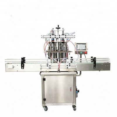 Neues Design Halbautomatische Öl / Saft / Wasser / Honig Flüssigkeit Glasdose Plastikflasche Füllung Verpackungsmaschine