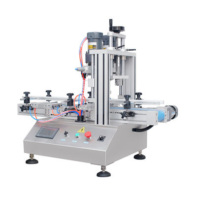 Pneumatische Tischplatte, automatische Flaschenverschlussmaschine für Plastikflaschenkrüge