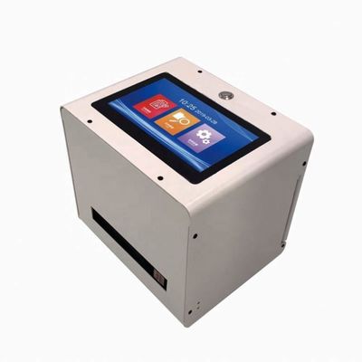 Desktop-statischer Tintenstrahldrucker für Petflaschen/Kunststofftütendruckmaschine