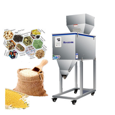 Halbautomatische Teewägemaschine Multifunktionsmaschine zur Pulverfüllung 2500g