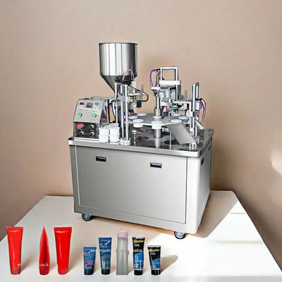 Automatische Plastikrohrfüllmaschine zur Abdichtung von Haarcreme und Zahnpasta