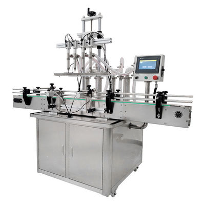 500BPH Lineare Flaschenfüllung Kappe Etikettierungsmaschine Linie Automatisch